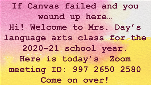 Zoom meeting ID: 99726502580 